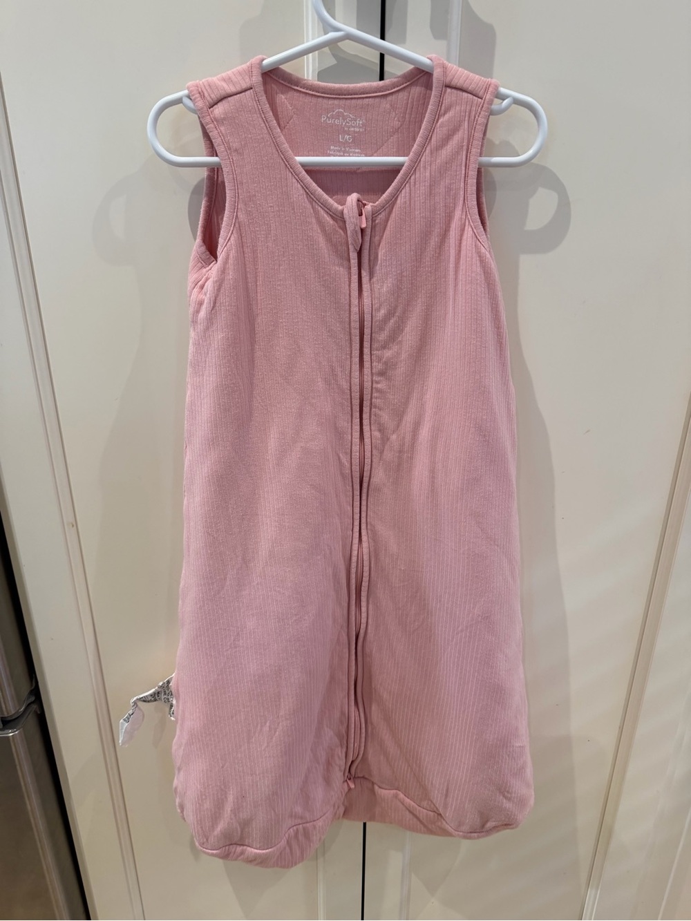 Carters purely soft viscose Pink Sleeveless Kids Sleep Sack large 12-18m+